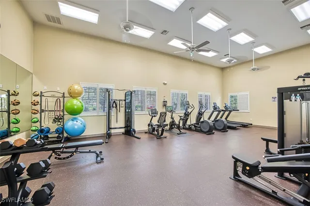 a view of a lake with a house