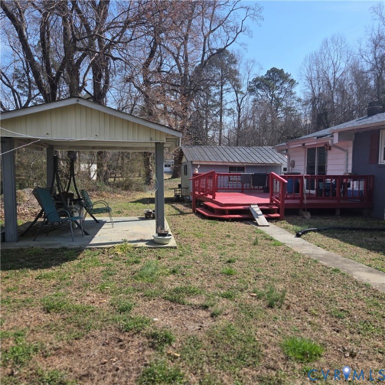 3065 Chickahominy Road Toano, VA 23168 - Photo 11 of 15 a view of a house with a yard