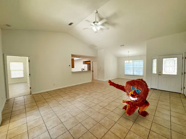 a view of empty room