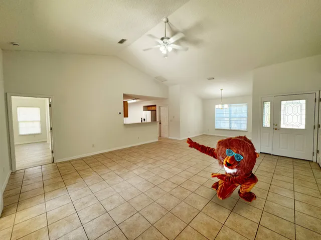 a view of empty room