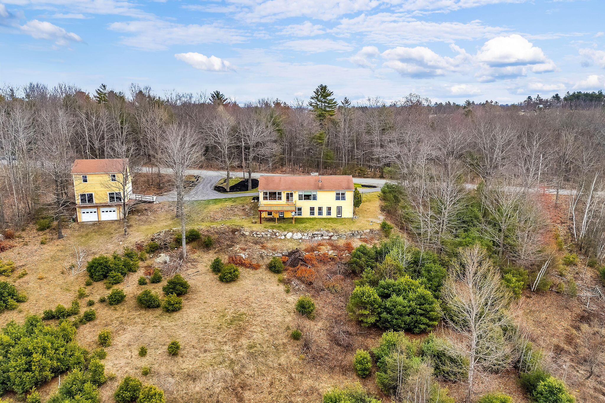 528 West Road Belgrade, ME 04917 - Photo 36 of 99 HOME & GARAGE WITH ELEVATED VIEWS