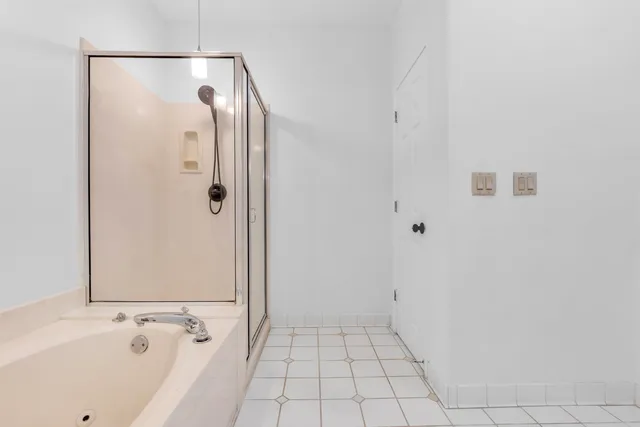a view of a porch with wooden floor and outdoor space