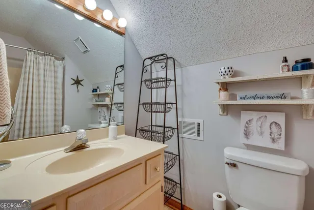 a room with storage and utility