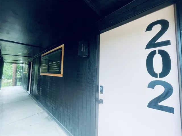 a view of an entryway