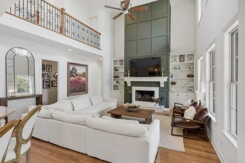 a kitchen with a sink stove and refrigerator