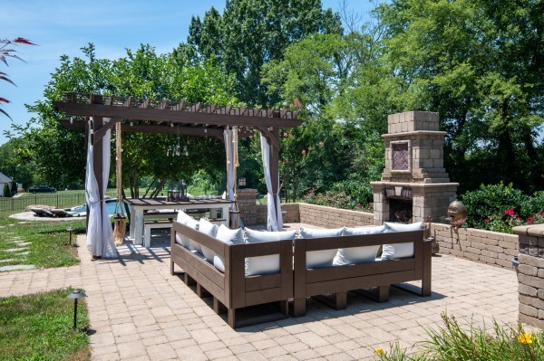 2228 B Highway 25 Cottontown, TN 37048 - Photo 60 of 61 a view of a patio with wooden floor chairs and a table