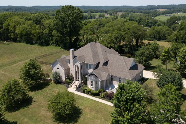 2228 B Highway 25 Cottontown, TN 37048 - Photo 6 of 61 an aerial view of a house with yard and outdoor seating