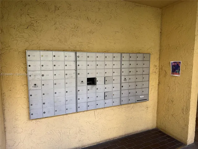 a view of a yard with chairs