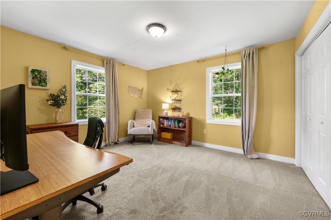 201 School Road Dillwyn, VA 23936 - Photo 32 of 48 a view of a livingroom with furniture and a window