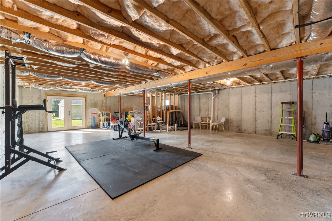 201 School Road Dillwyn, VA 23936 - Photo 34 of 48 a view of a room with gym equipment