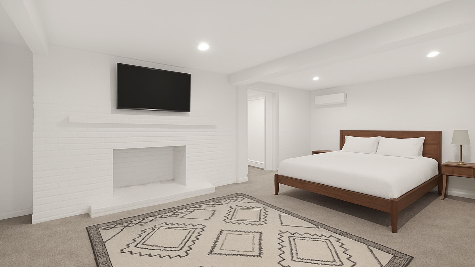 29927 County Road 25 Damon, TX 77430 - Photo 25 of 43 a bedroom with a bed and a television