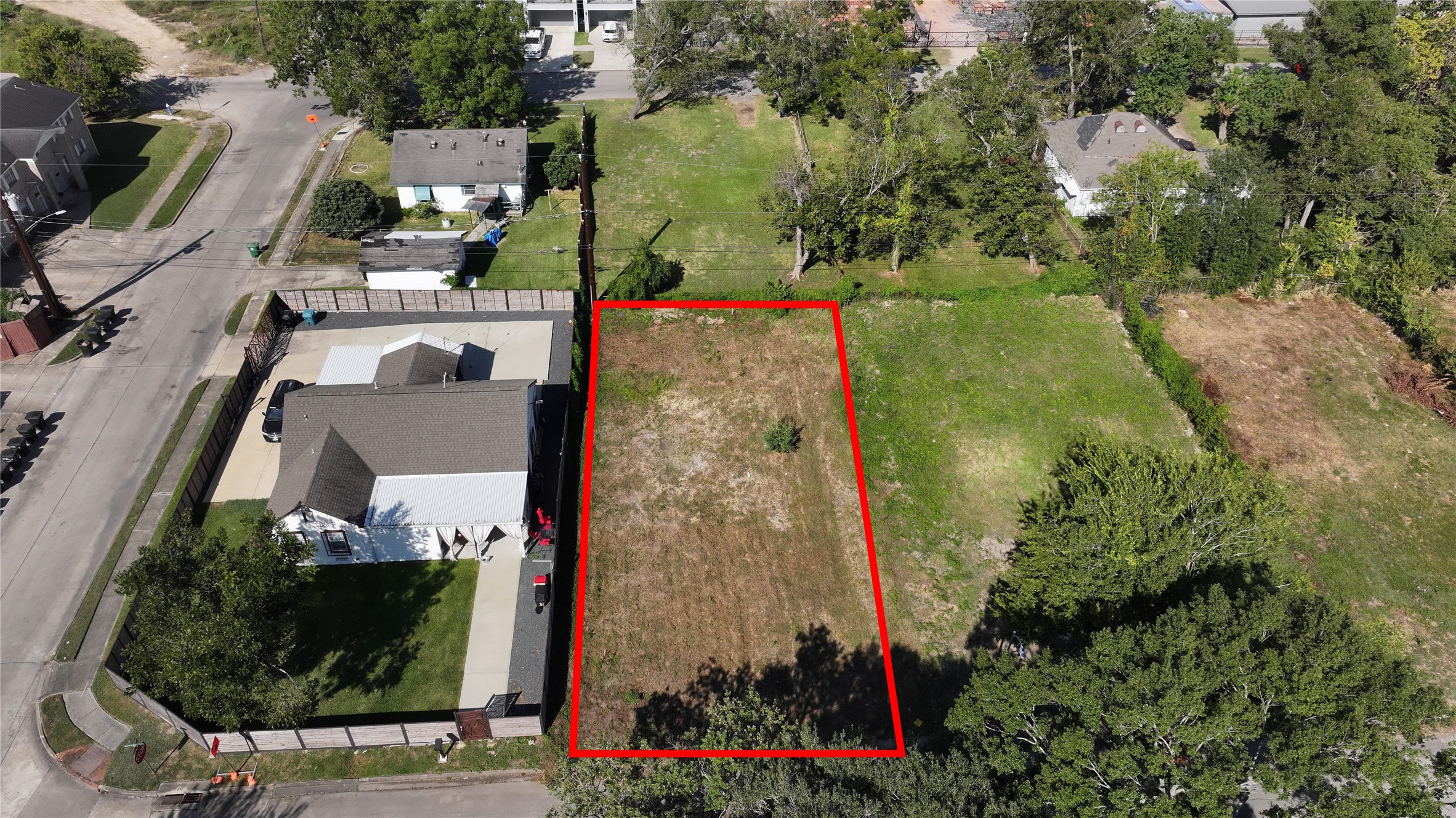 6644 Burkett Street Houston, TX 77021 - Photo 4 of 9 an aerial view of a houses with outdoor space