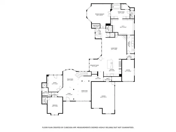 a picture of floor plan