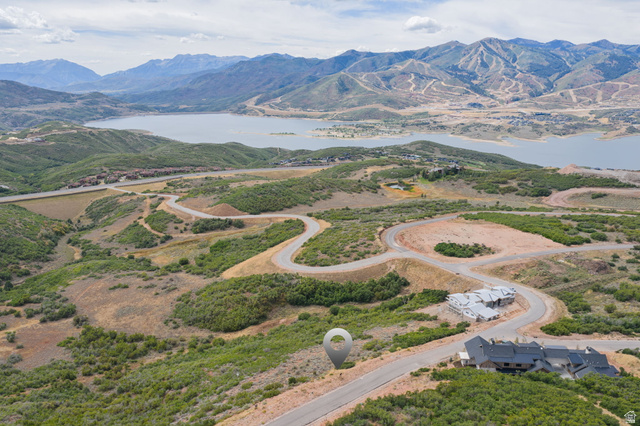 2042 East Wrangler Road, Unit 19 Kamas, UT 84036 - Photo 13 of 14 Drone / aerial view of a water and mountain view