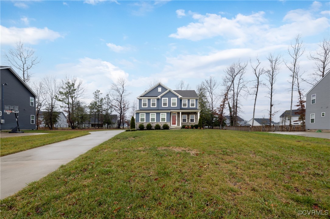 13900 Marsham Road Chester, VA 23836 - Photo 46 of 46 a view of a big house with a big yard and large trees