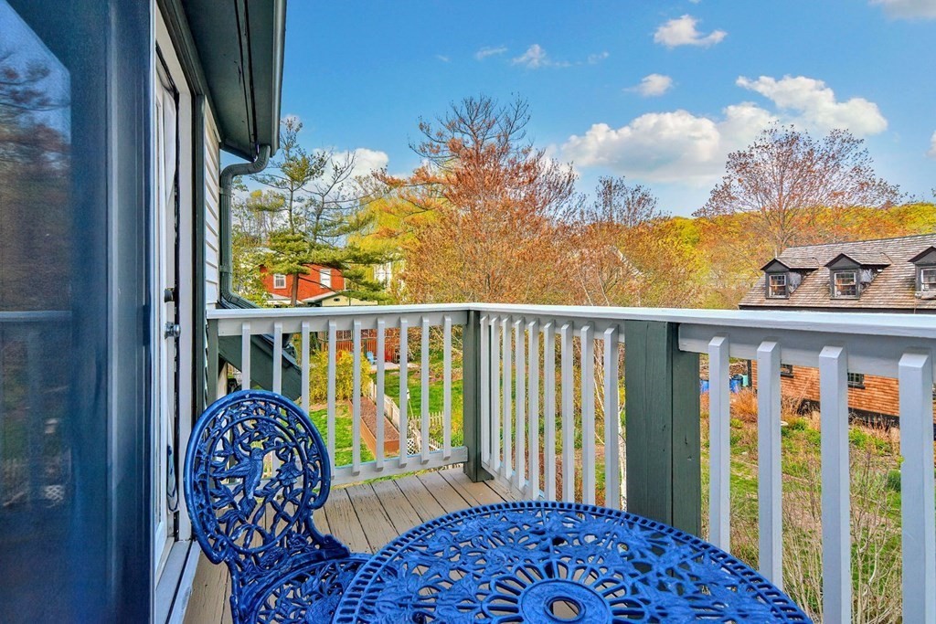 56 Main Street Hull, MA 02045 - Photo 19 of 34 a balcony view with a garden space