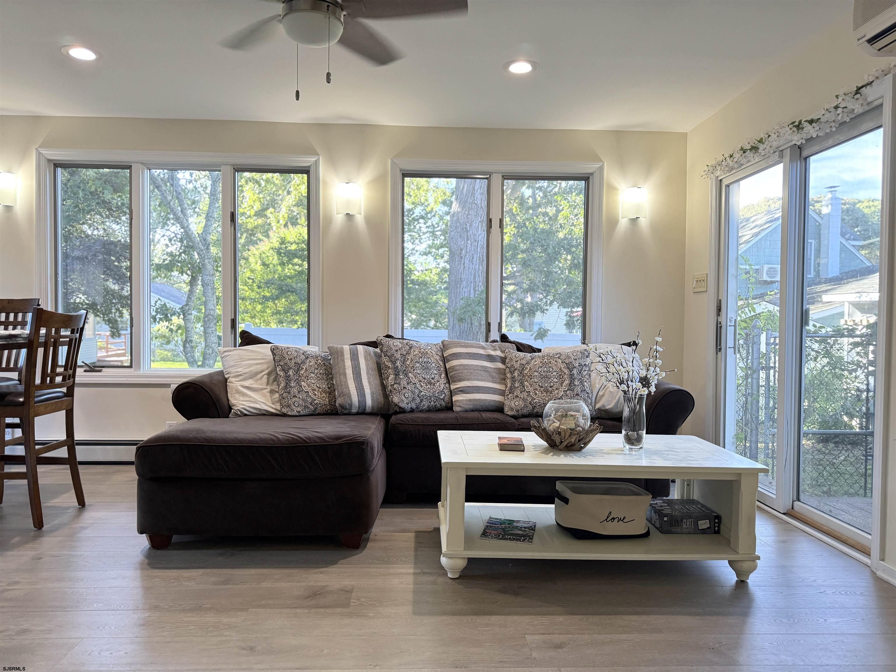 605 Shore Road Linwood, NJ 08221 - Photo 30 of 99 a living room with furniture and a large window