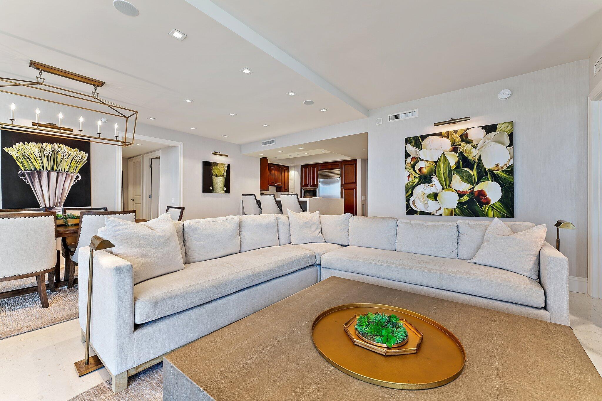 2700 North Ocean Drive, Unit 2304B Singer Island, FL 33404 - Photo 14 of 73 Living Room