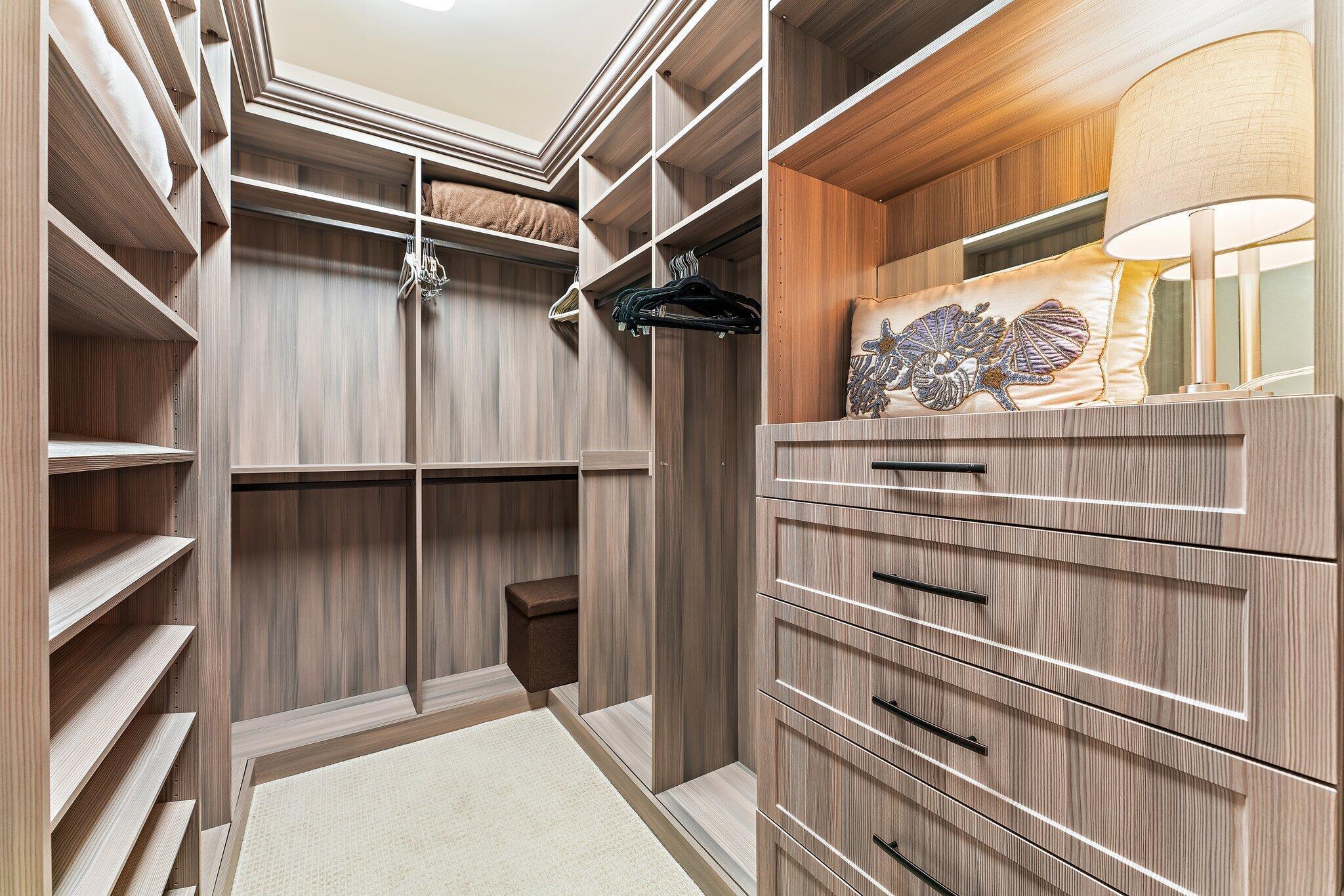 2700 North Ocean Drive, Unit 2304B Singer Island, FL 33404 - Photo 28 of 73 a view of an empty walk in closet