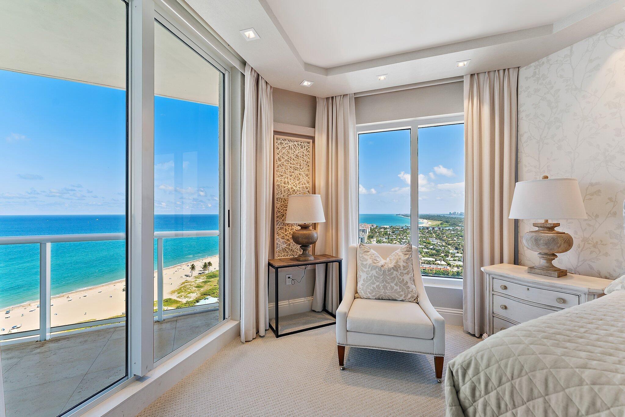 2700 North Ocean Drive, Unit 2304B Singer Island, FL 33404 - Photo 36 of 73 Second Bedroom with Balcony Access