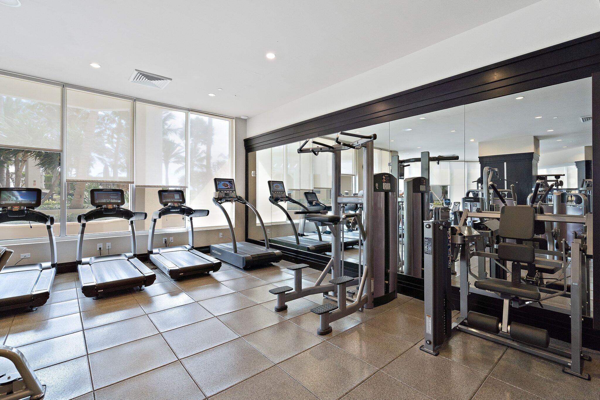 2700 North Ocean Drive, Unit 2304B Singer Island, FL 33404 - Photo 54 of 73 Gym