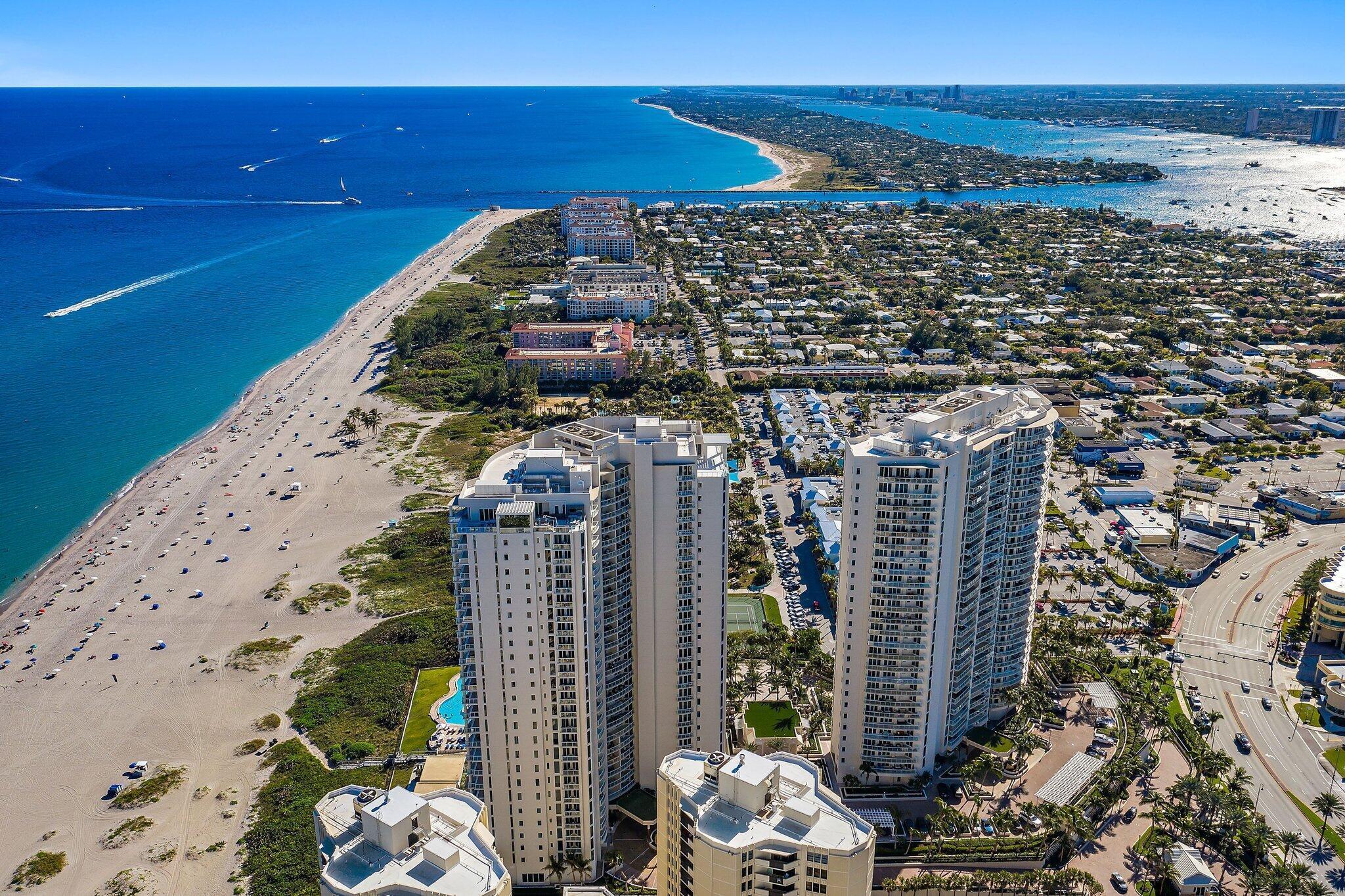 2700 North Ocean Drive, Unit 2304B Singer Island, FL 33404 - Photo 70 of 73 a view of a city with ocean view
