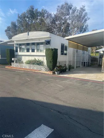 front view of a building with a street
