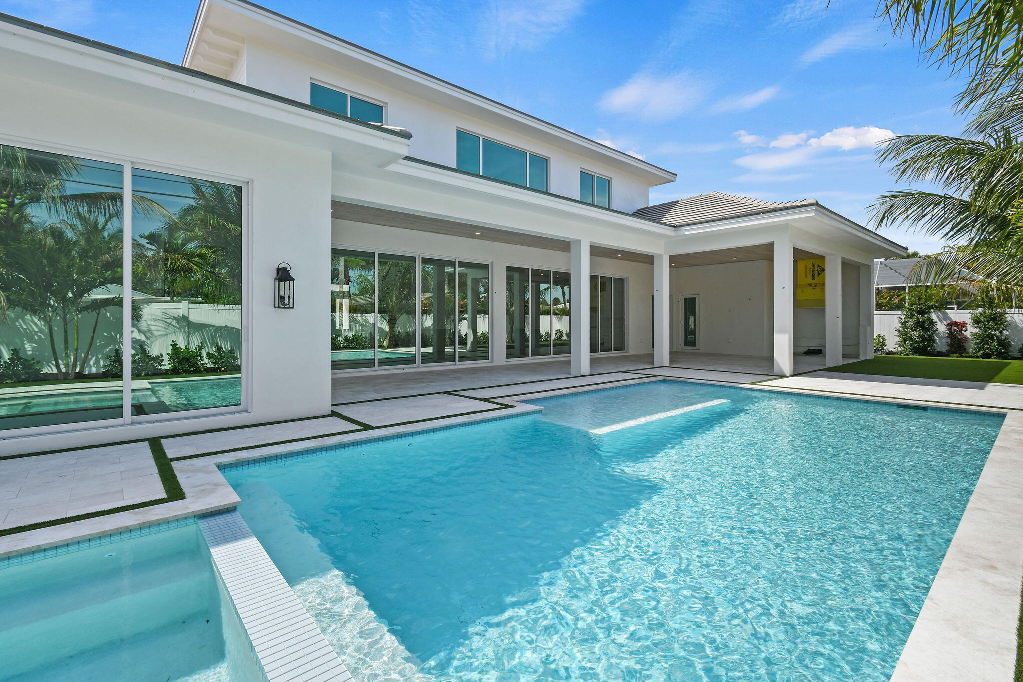 192 River Drive Jupiter, FL 33469 - Photo 36 of 45 a view of a house with backyard and porch