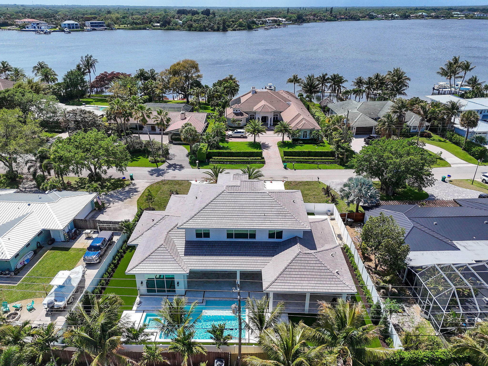 192 River Drive Jupiter, FL 33469 - Photo 45 of 45 an aerial view of multiple house