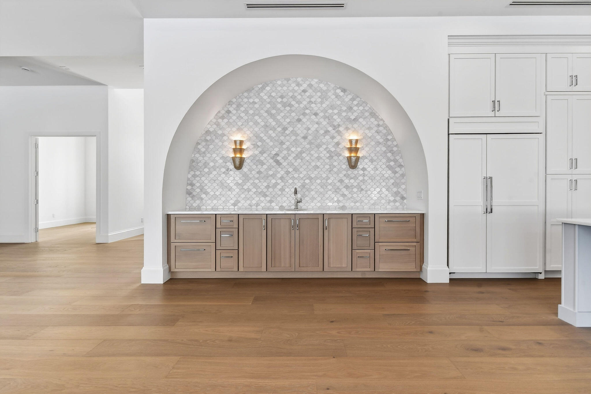 192 River Drive Jupiter, FL 33469 - Photo 6 of 45 an view of room with kitchen view and wooden floor