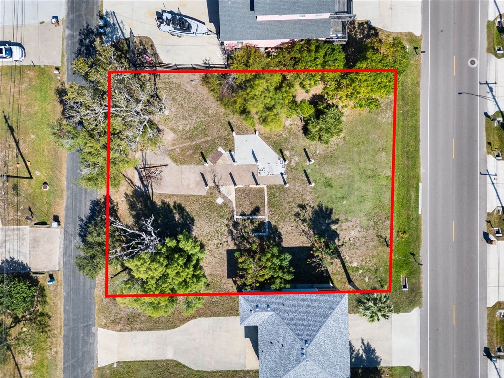 4014 Laguna Shores Road Corpus Christi, TX 78418 - Photo 4 of 6 an aerial view of a house