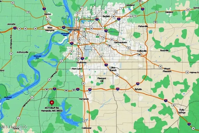 $395,000 | 4577 Bluff Road, Hernando, MS 38632