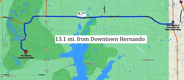 $395,000 | 4577 Bluff Road, Hernando, MS 38632