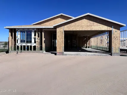 front view of a house with a porch