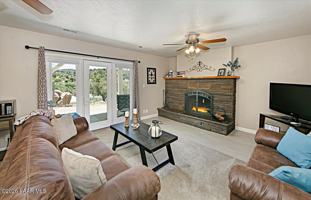439 Canyon Springs Road Prescott, AZ 86303 - Photo 14 of 34 Lower Level Family Room