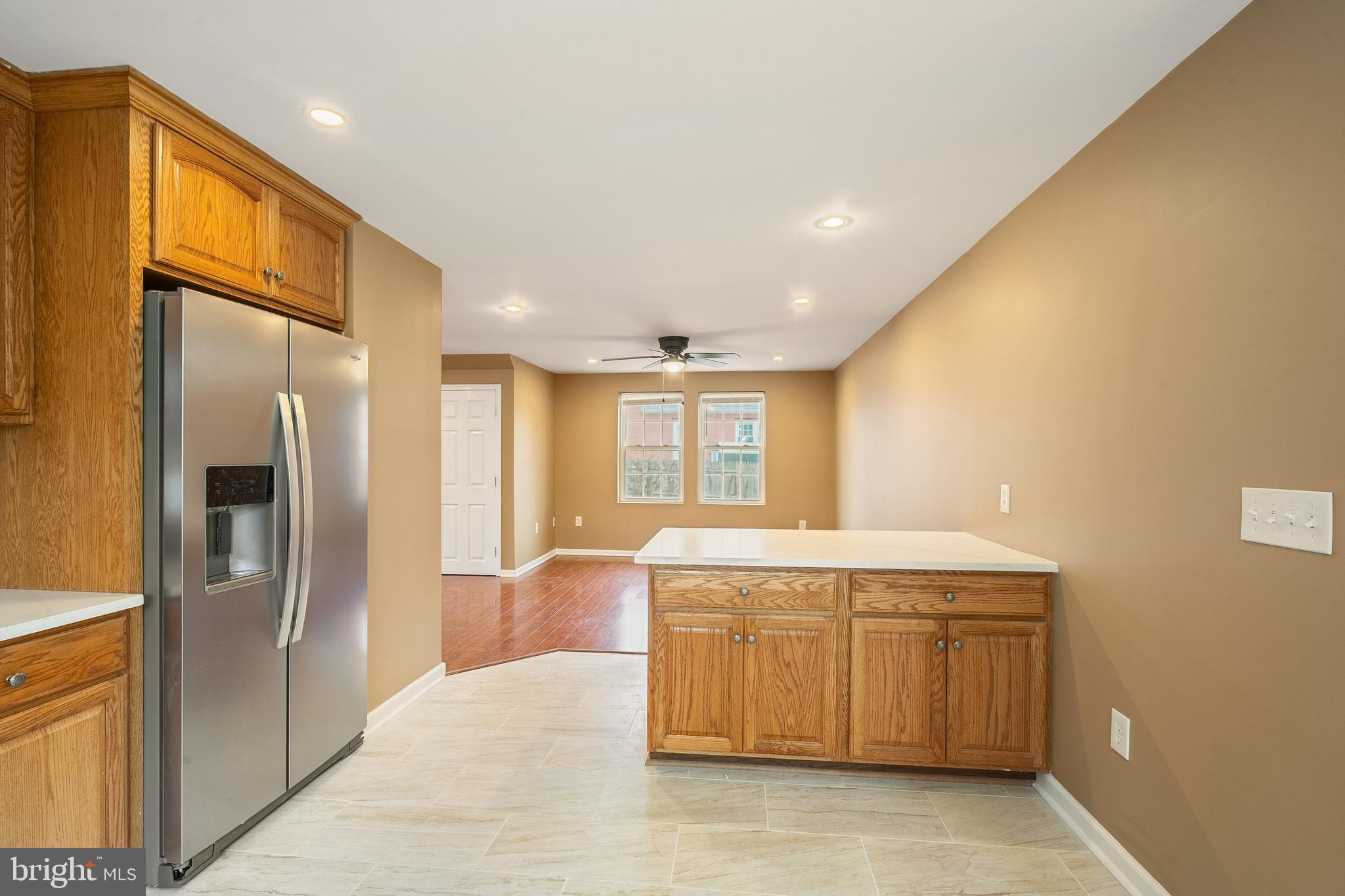 266 Bakers Basin Road Lawrence Township, NJ 08648 - Photo 21 of 32 a spacious bathroom with a granite countertop sink a mirror and a bathtub