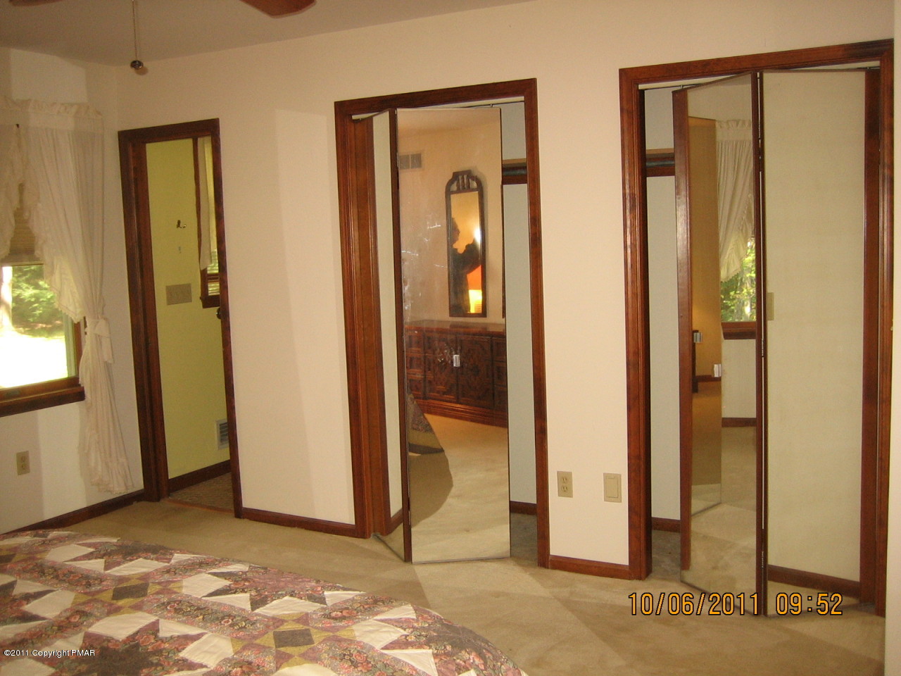 183 Koerners Road Cresco, PA 18326 - Photo 16 of 28 a view of a bathroom with a glass door and a window