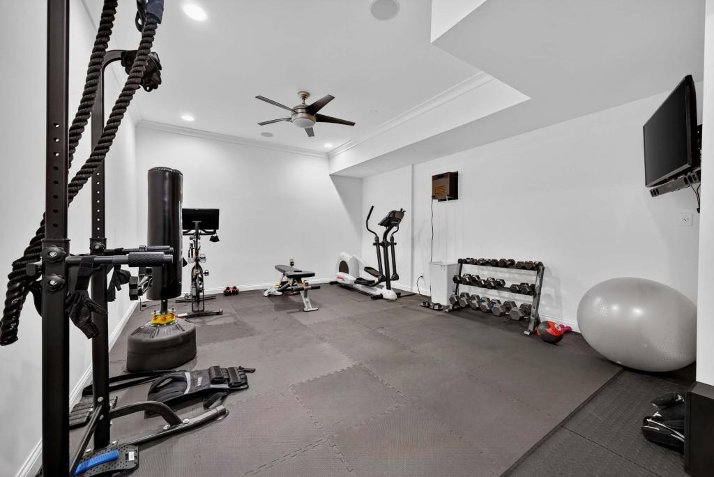 3303 Habersham Road Northwest Atlanta, GA 30305 - Photo 50 of 63 a view of a room with gym equipment