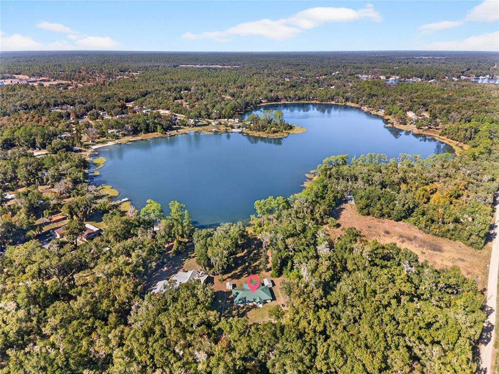 201 West Street Interlachen, FL 32148 - Photo 43 of 43 an aerial view of ocean and residential houses with outdoor space