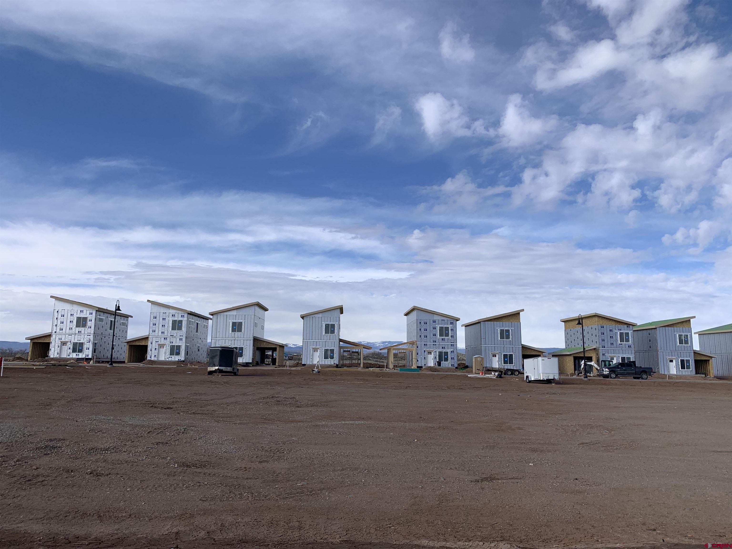 a view of city from balcony