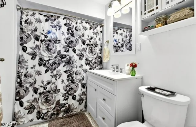 a bathroom with a sink and a toilet