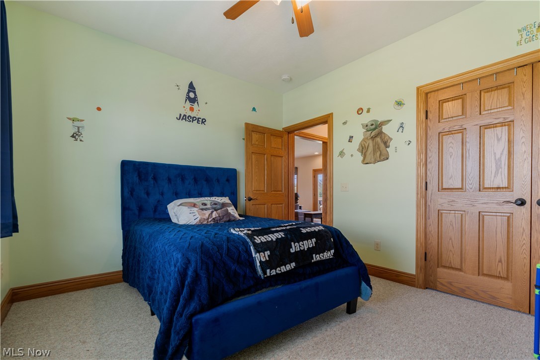 5491 Wolff Road Medina, OH 44256 - Photo 25 of 36 The main level is completed by 2 generous bedrooms, a hall linen closet, and a full bath with a tub-shower combo.
