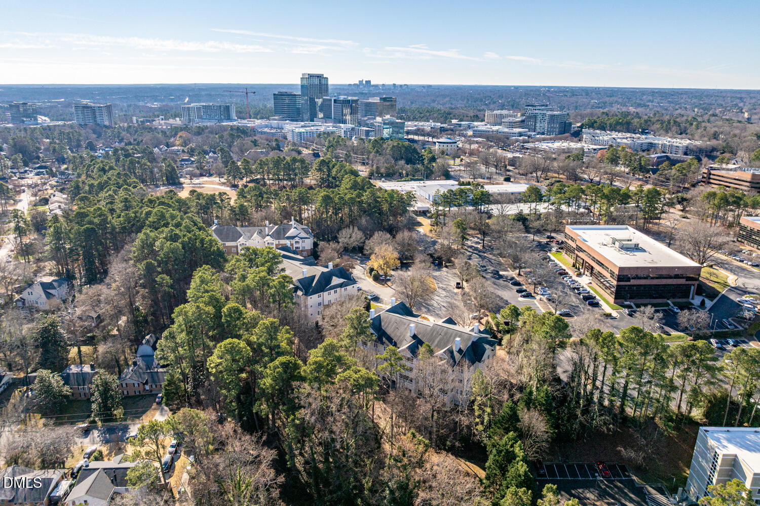 116 Northbrook Drive, Unit 204 Raleigh, NC 27609 - Photo 73 of 94 an aerial view of multiple house