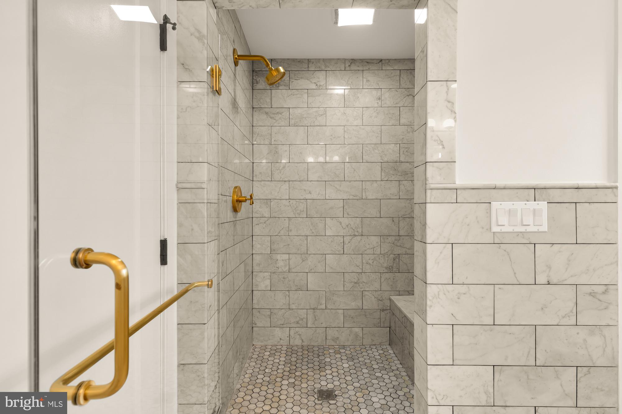 4105 17th Street Northwest Washington, DC 20011 - Photo 14 of 31 a bathroom with a shower