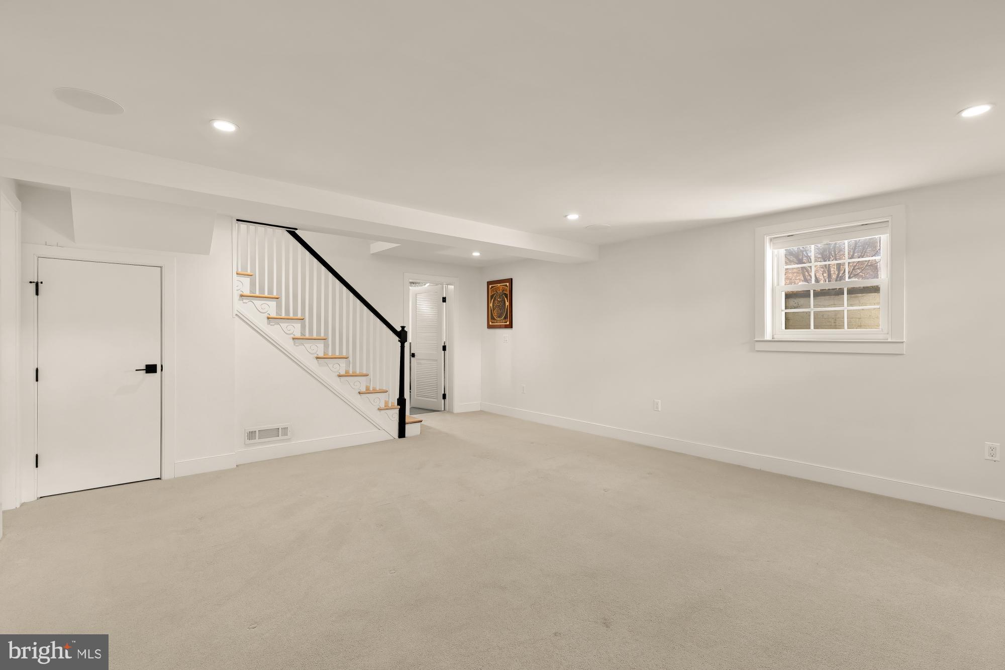 4105 17th Street Northwest Washington, DC 20011 - Photo 24 of 31 a view of an empty room with stairs