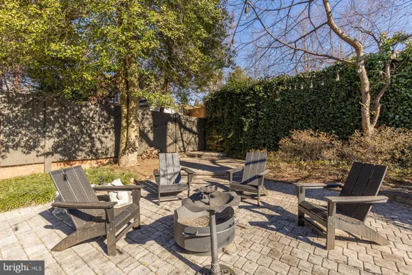 a view of a patio
