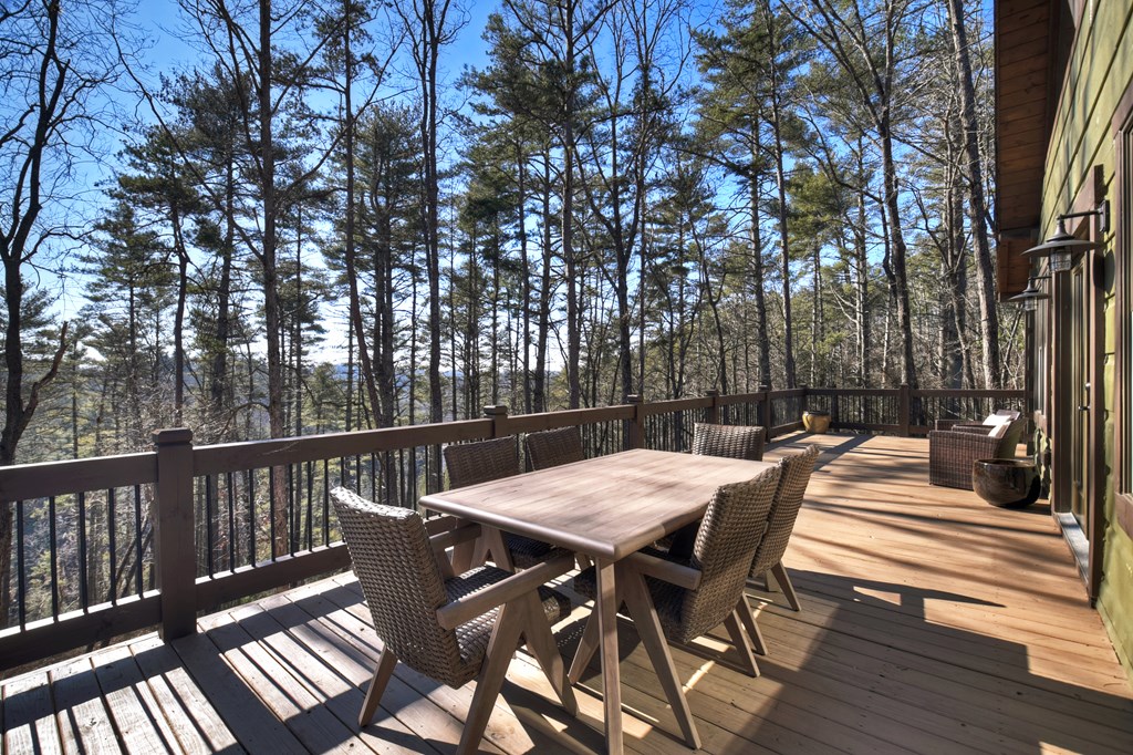 1312 Hicks Ford Road Ellijay, GA 30540 - Photo 17 of 95 Custom open kitchen area with a touch of modern an
