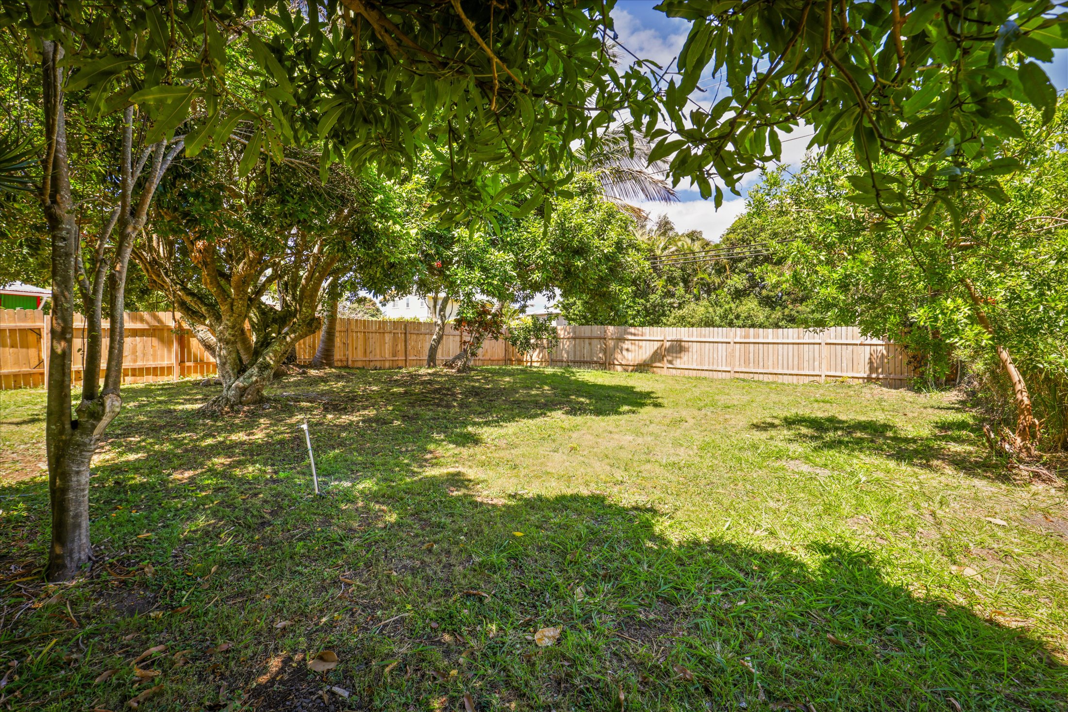 55-545 Hawi Road Hawi, HI 96719 - Photo 8 of 27 a backyard of a house with lots of green space and fountain