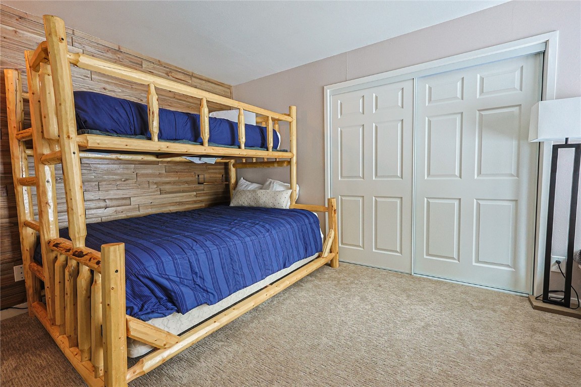 373 Wild Irishman Road, Unit 1071 Keystone, CO 80435 - Photo 9 of 22 Bedroom featuring carpet and a closet