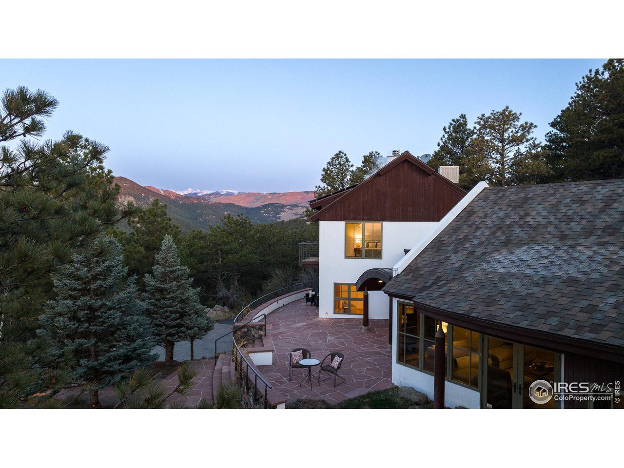 2358 Sunshine Canyon Drive Boulder, CO 80302 - Photo 33 of 36 a black and white photo of a house